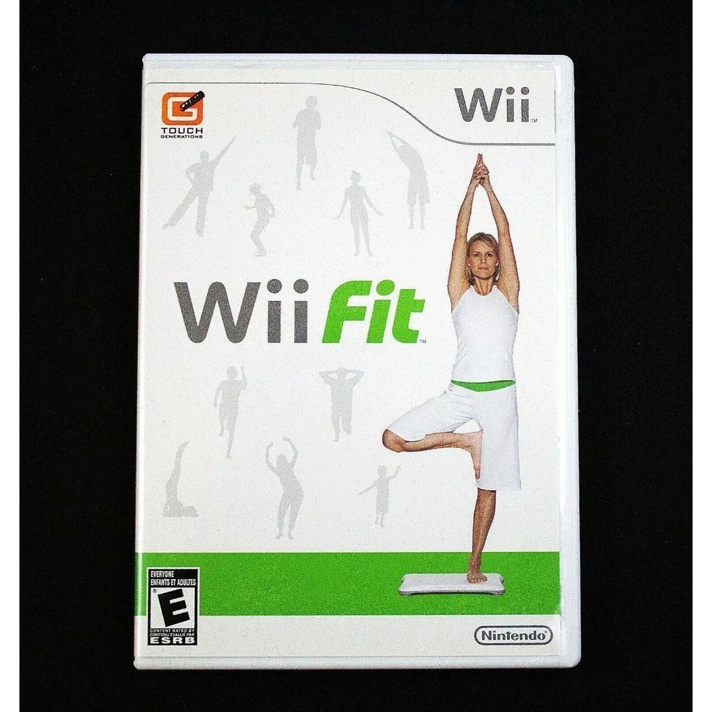 Nintendo Wii Fit Fitness Game Complete w/ Manual‎ Tested